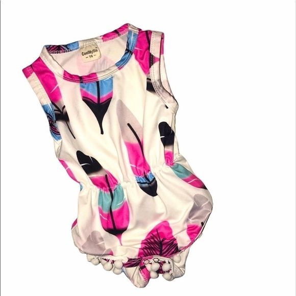 UNICOMIDEA Baby Girl Onesie Romper Sleeveless - Picture 2 of 9
